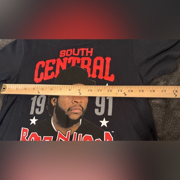 Boyz In The Hood Vintage 1991 Baby Tee Crop Top Soft Cross Colors - Picture 3 of 6